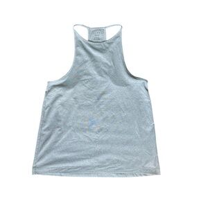 Tackma Grey/Silver Racerback Tank Top